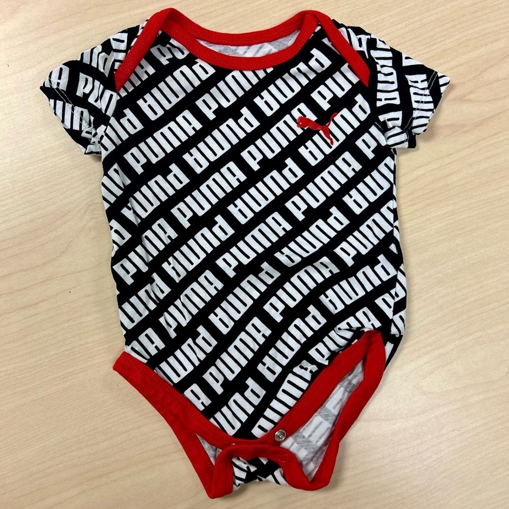 🐾 PUMA Baby 3‑Piece Outfit Bundle – Unisex – Excellent Condition - 0-3 months 🐾 - Picture 2 of 7